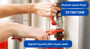 كشف تسربات الغاز بالمدينه المنورة