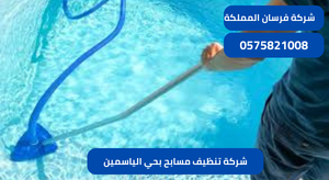 شركة تنظيف مسابح بحي الياسمين