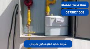 شركة تمديد الغاز مركزي بالرياض