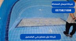 شركة عزل مسابح بحي الياسمين