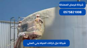 شركة عزل خزانات بحي السلي