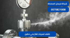 كشف تسربات لغاز بحي حطين