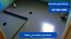 شركة عزل حمامات بحي الملقا