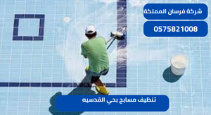 تنظيف مسابح بحي القدسيه