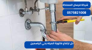 حل ارتفاع فاتورة المياه بحي الياسمين