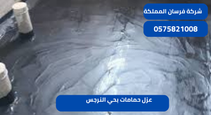 عزل حمامات بحي النرجس