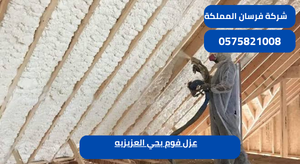 عزل فوم بحي العزيزيه