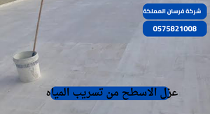 عزل الاسطح من تسريب المياه