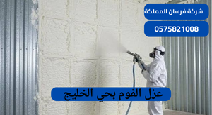 شركة عزل فوم بحي الخليج