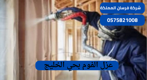 شركة عزل فوم بحي الخليج