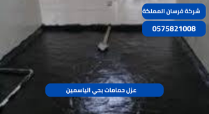 عزل حمامات بحي الياسمين