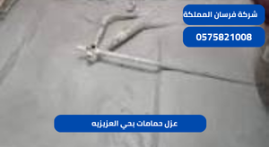 عزل حمامات بحي العزيزيه