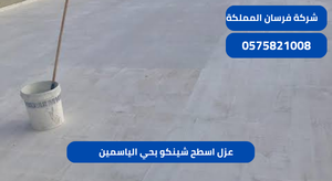 عزل اسطح شينكو بحي الياسمين