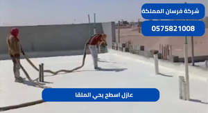 عازل اسطح بحي الملقا